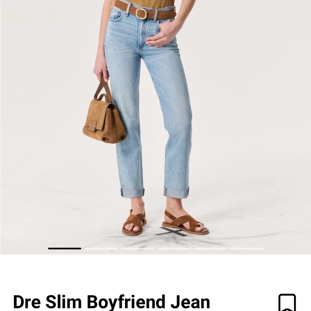 Rag & Bone Dre Low-Rise Slim Boyfriend Blue Jeans in color Magnus Size 27